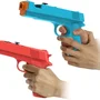 2 Grip Pistola Suporte Para Nintendo Switch Joy-con Azul/vermelho