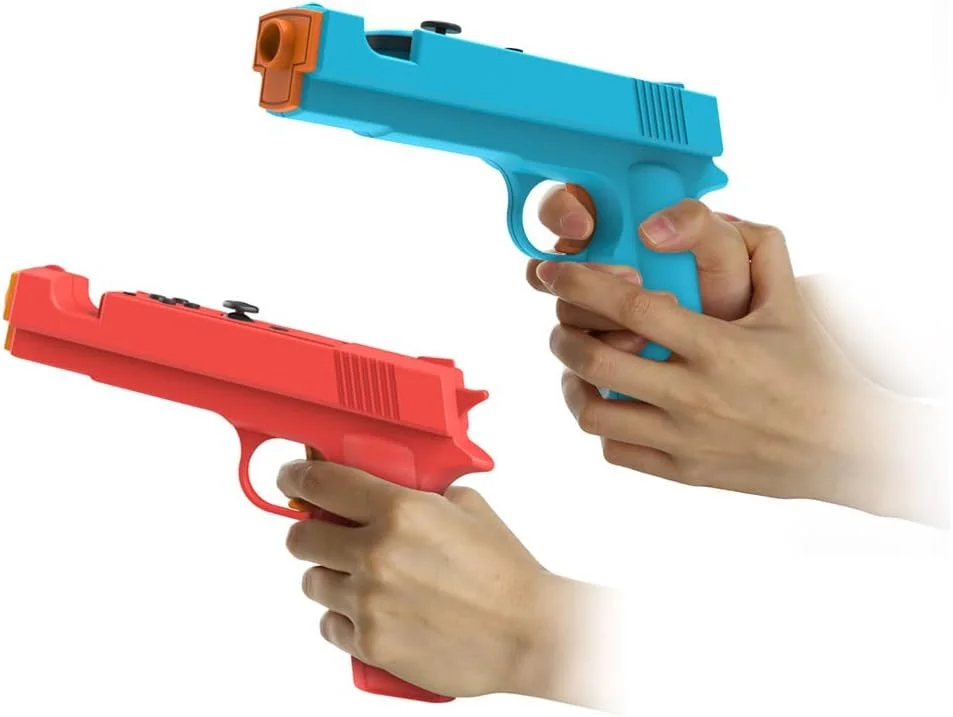 2 Grip Pistola Suporte Para Nintendo Switch Joy-con Azul/vermelho 2 Grip Pistola Suporte Para Nintendo Switch Joy-con Azul/vermelho