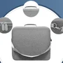 Bolsa Mochila Transporte Para Playstation 5 Pro E Acessórios Cinza