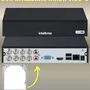 Kit 7 Câmeras Full Color C/áudio Dvr Intelbras 8 Canais 2TB
