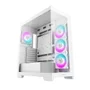 Gabinete Gamer Deepcool Cg580 4f Mid Tower Atx Com 4 Fans ARGB Branco