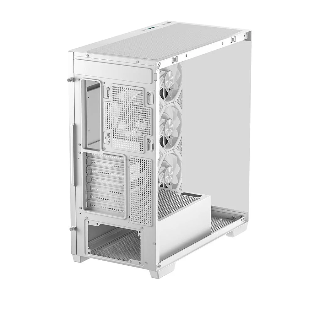 Gabinete Gamer Deepcool Cg580 4f Mid Tower Atx Com 4 Fans ARGB Branco