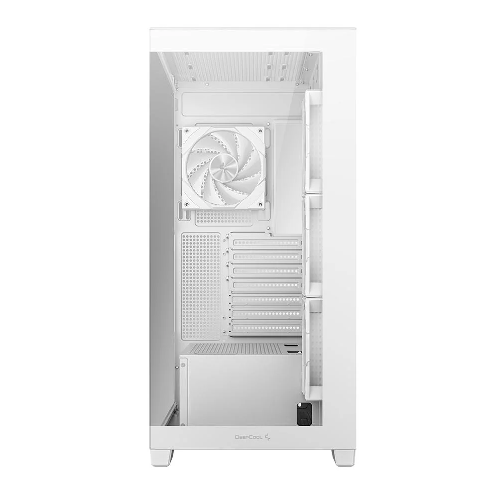 Gabinete Gamer Deepcool Cg580 4f Mid Tower Atx Com 4 Fans ARGB Branco