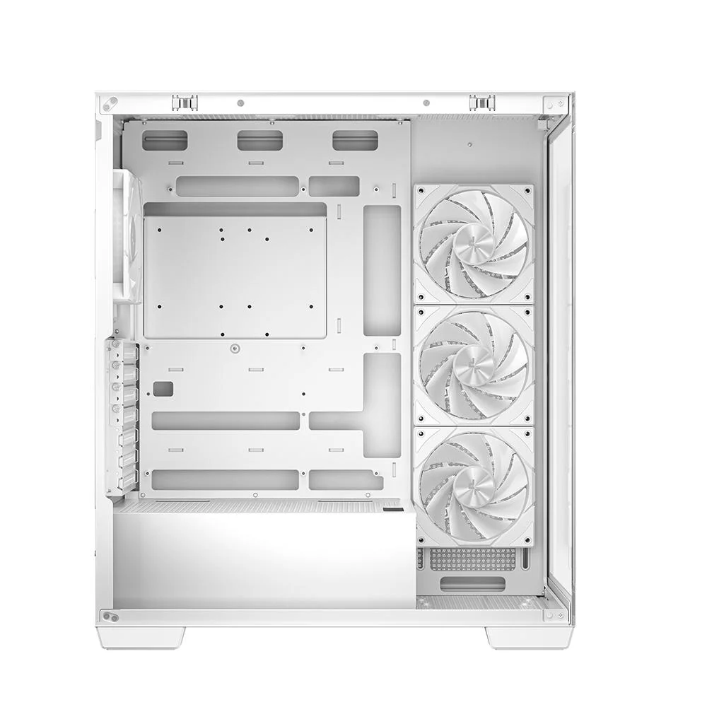 Gabinete Gamer Deepcool Cg580 4f Mid Tower Atx Com 4 Fans ARGB Branco