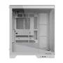 Gabinete Gamer PCyes Forcefield Flow White Ghost - Gfffwg