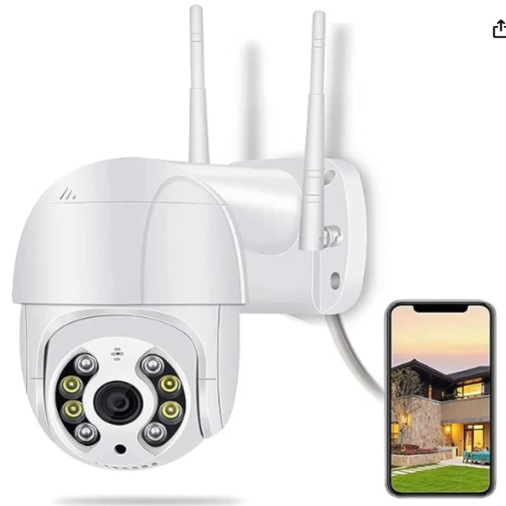Camera Segurança Smart Ip Wifi A8pro 1080p Prova D´água