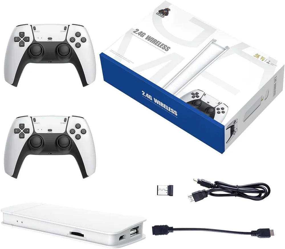 Bastão De Jogo Retrô M15, Saída HDMI 4k E Controle Sem Fio, Console De Videogame Plug And Play Com Mais De 30.000 Jogos, Console De Jogos Arcade Bastão De Jogo Retrô M15, Saída HDMI 4k E Controle Sem Fio, Console De Videogame Plug And Play Com Mais De 30.000 Jogos, Console De Jogos Arcade
