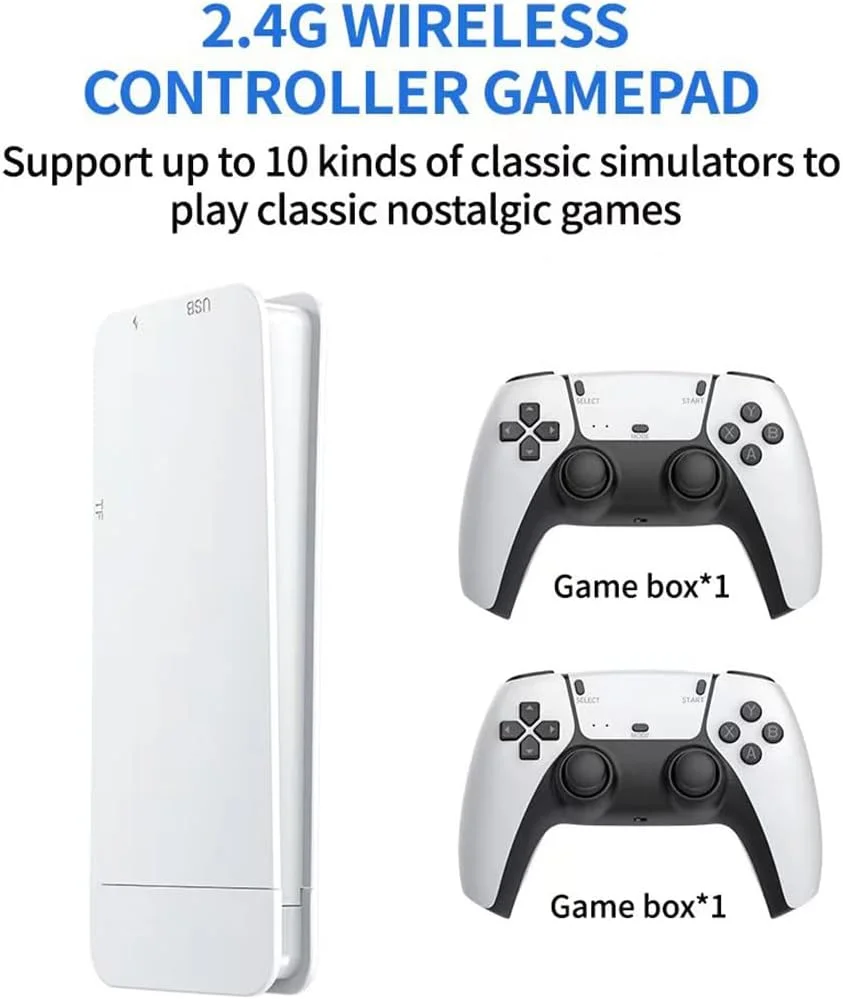 Bastão De Jogo Retrô M15, Saída HDMI 4k E Controle Sem Fio, Console De Videogame Plug And Play Com Mais De 30.000 Jogos, Console De Jogos Arcade Bastão De Jogo Retrô M15, Saída HDMI 4k E Controle Sem Fio, Console De Videogame Plug And Play Com Mais De 30.000 Jogos, Console De Jogos Arcade