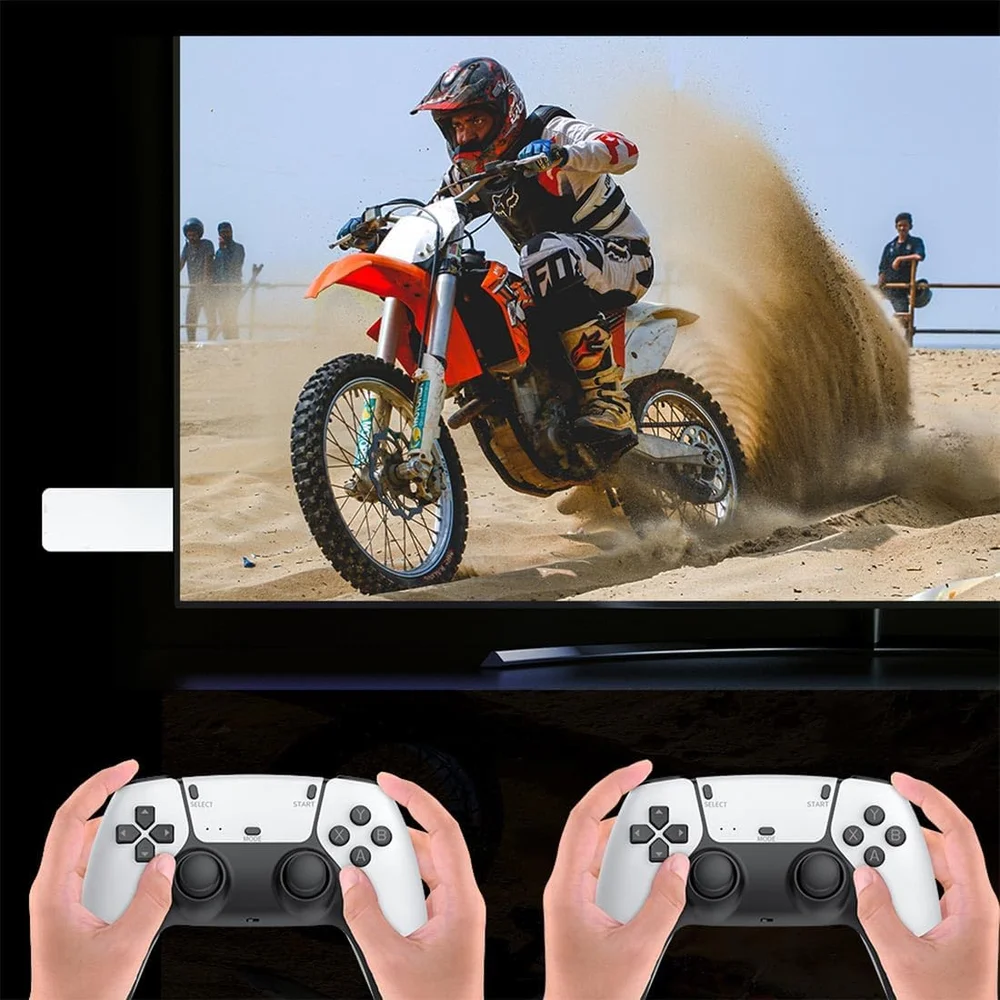 Bastão De Jogo Retrô M15, Saída HDMI 4k E Controle Sem Fio, Console De Videogame Plug And Play Com Mais De 30.000 Jogos, Console De Jogos Arcade Bastão De Jogo Retrô M15, Saída HDMI 4k E Controle Sem Fio, Console De Videogame Plug And Play Com Mais De 30.000 Jogos, Console De Jogos Arcade