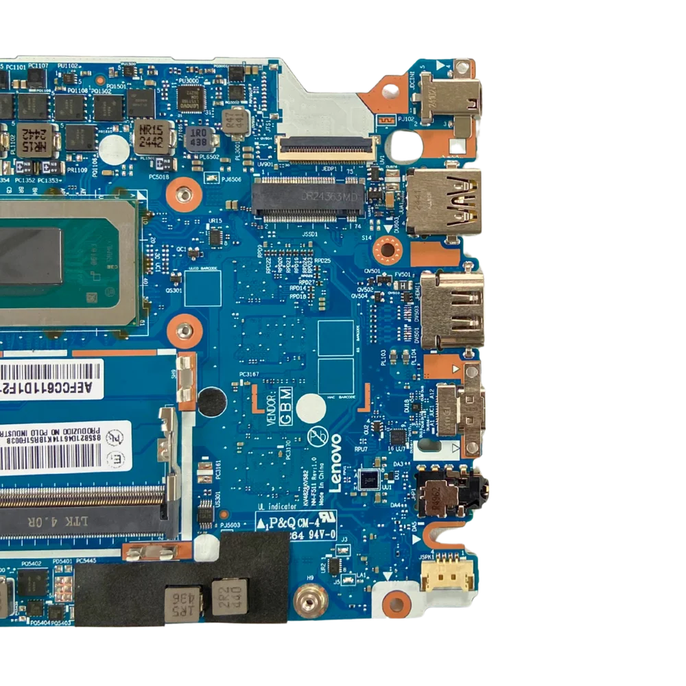 Placa Mãe Lenovo V15 G4 NM-F511 Intel® Core™ i7-1355U 8GB Integrada Placa Mãe Lenovo V15 G4 NM-F511 Intel® Core™ i7-1355U 8GB Integrada