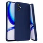 Capa Capinha Aveludada Azul Marinho Para Samsung Galaxy A06 4g