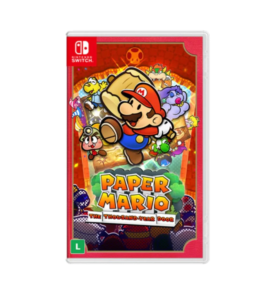 Jogo Paper Mario The Thousand Year Door Nintendo Switch Jogo Paper Mario The Thousand Year Door Nintendo Switch