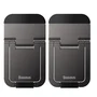 Suporte Para Laptop Baseus Slim (2 Unidades) Compacto, Durável, Dissipação De Calor, Ângulo De Visão Ajustável - Preto