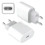 Fonte Turbo 30w Para Iphone 16 16e 15 14 13 12 11 Pro Max Branco