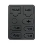 Tampa De Silicone Protetor Anti Poeira Playstation 5 Slim