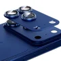 Película De Câmera Traseira Alumínio Lente Vidro Temperado Compatível Com Iphone 17 Pro Max Cor:azul Escuro;tamanho:ipho